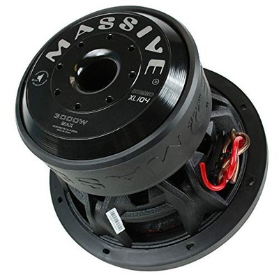 10'' 3000 Watt Subwoofer Dual 4 Ohm Competition SUMMOXL104