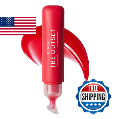 The Outset Lip Oasis Hydrating Lip Balm, Glossy Moisturizing Lip Treatment for D