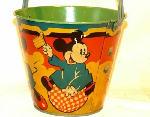 Vintage Disneyana Mickey Mouse-Spielzeug