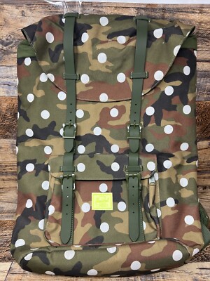 herschel backpack camo polka dot Herschel Supply Co Settlement Youth Polka Camo Red White Polka Dots backpack