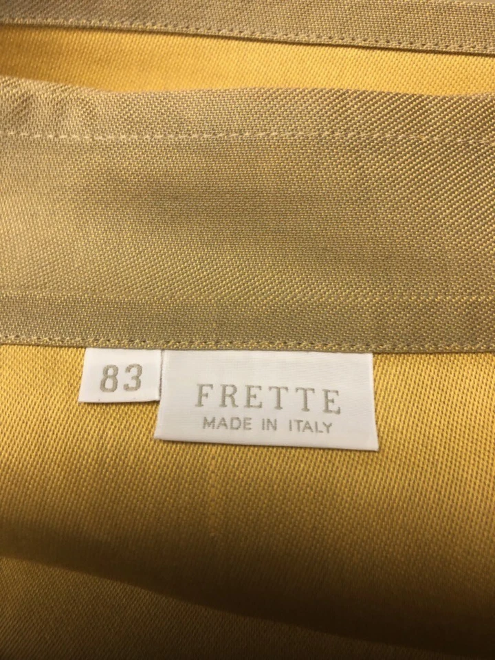 FRETTE Italy Tihany Taupe Cotton Square Tablecloth 83" x 83" NEW - Image 2 of 2