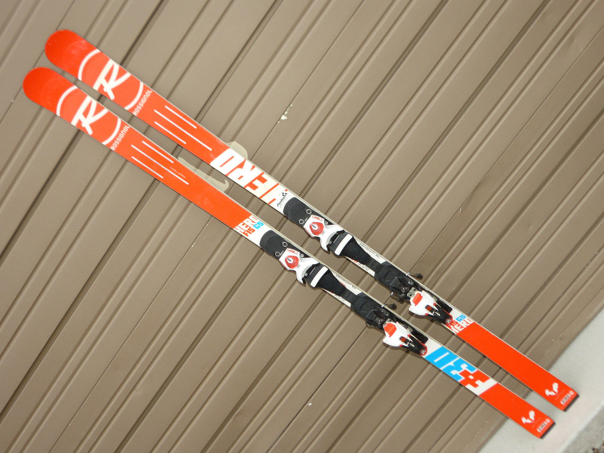 🔥 Rossignol HERO F-30 GS FIS 188cm Racing SKIS w/ Rossi Hero 150