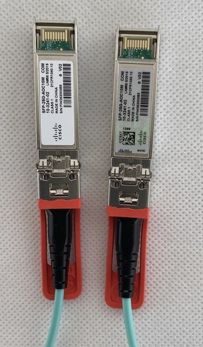 CISCO 25GBASE-AOC SFP28 Active Optical Cable 10m (SFP-25G-AOC10M) **** NEW **** - Picture 4 of 4