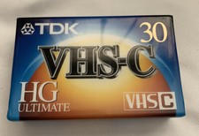 TDK-C HG Ultimate 30 Camcorder Video Tape