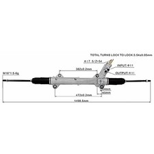 Hydr. Lenkgetriebe p.f. Mercedes Sprinter & VW Crafter ersetzt 9064600800