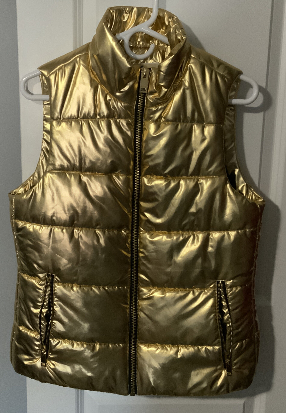 michael kors gold vest