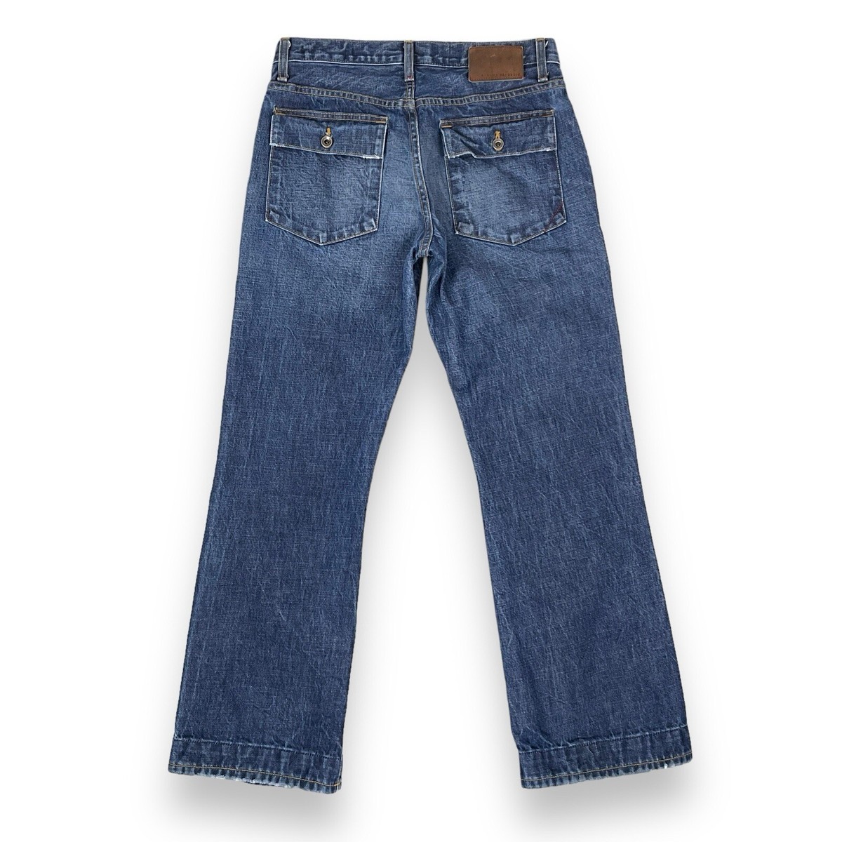 Banana Republic Jeans 31x30 Blue Straight Low Rise Flap Banana Republic Jeans 31x30 Blue Straight Low Rise Flap