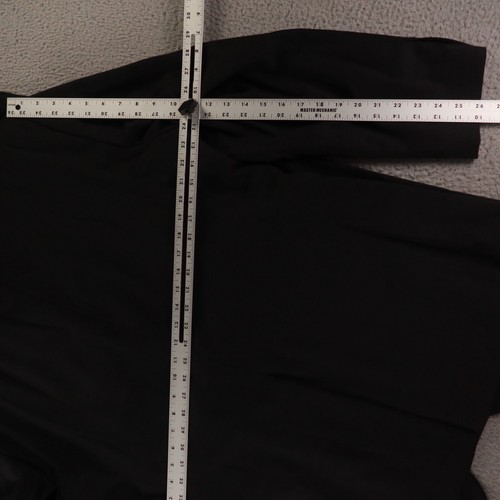 Chaps Suit L LT Black 100% Wool Worsted Twill Pleated Cuffed 44L 38x32 - Picture 16 of 24