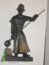 Statue Eisengießer, Höhe 28,5 cm, Kunst, Rarität, Bildhauer Fritz Claus