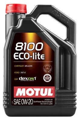 Motul  Motorenöl 8100 ECO-lite 0W20 5 Liter