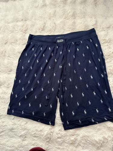 Polo RALPH LAUREN Signature Horses Print DESIGNER PYJAMAS SHORT BOTTOM M L XL - Picture 11 of 16