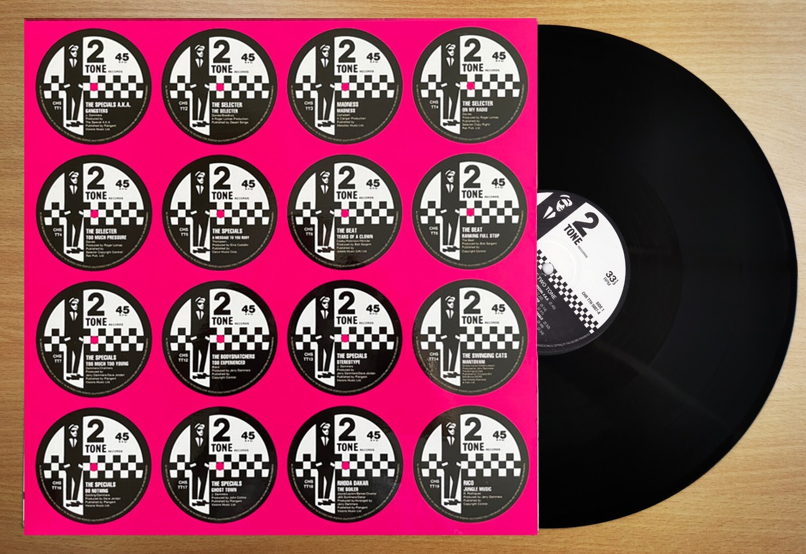 2-Tone This Are Two Tone LP Various Artists Vinyl  SPECIALS MADNESS BEAT SELECTE