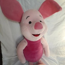 Vtg Mattel Disney Arcotoys Piglet Plush Winnie the Pooh 25" Large Jumbo HUGE