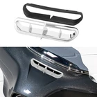 Chrome Outer Fairing Vent Accent Fit For Harley Touring Trike Street Glide 14-24