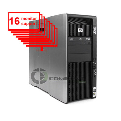 HP Z800 16-Monitor Trading Desktop x5560 8-Core/ 12GB/ 1TB HDD/ NVS450