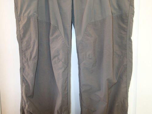 Rail Riders Men's Bushwacker Weatherpants Slate X-Large Zipper Hiking Pants - Picture 6 of 7