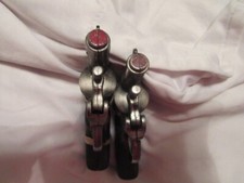 2 Vintage Detective Coibel .38 Cap Guns Made in Spain