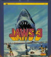 Jaws 3 1983 Vintage CED RCA SelectaVision Videodisc TESTED WORKING