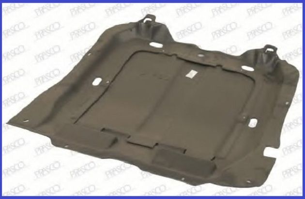 Cache sous moteur pour Opel Combo et Corsa C en plastique noir résistant