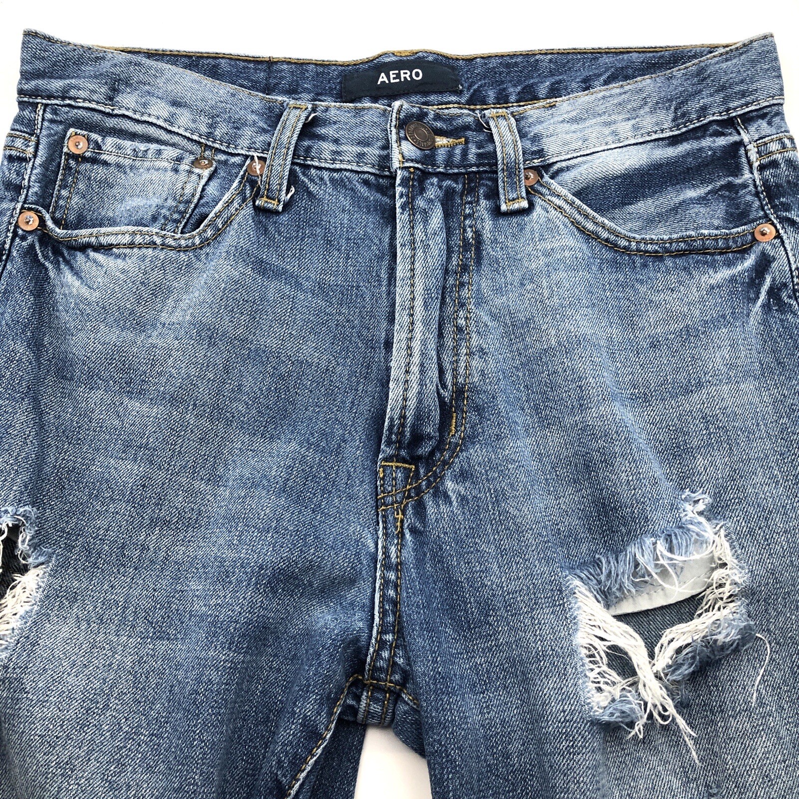 Aeropostale Aero Mid Rise Dad Jeans Men's Size 29/30 (30x28