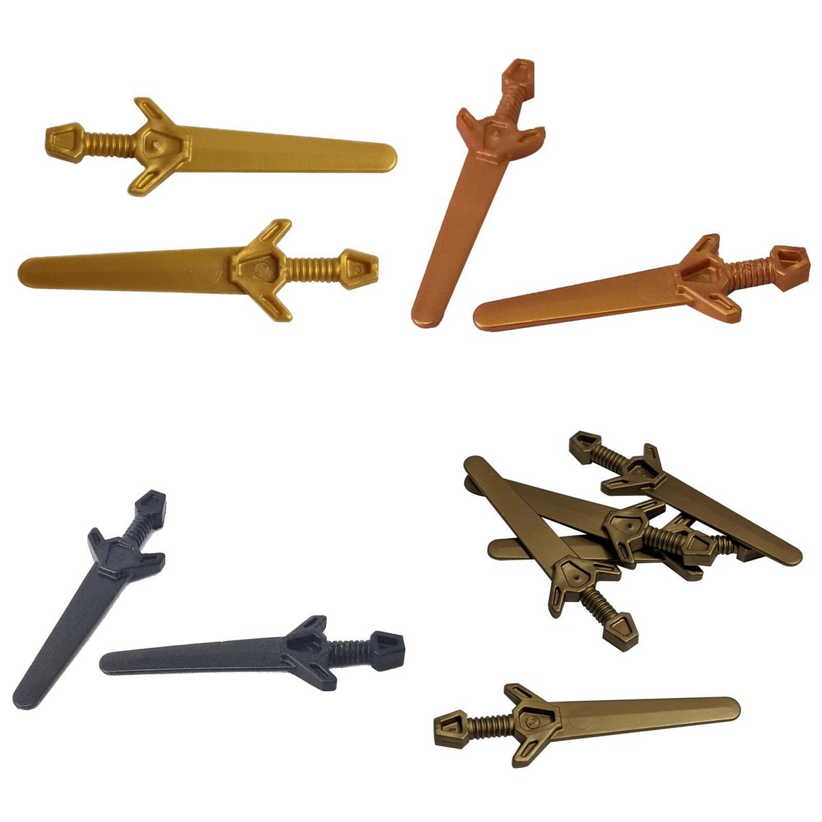 Minifigure Weapon Sword, Greatsword Angular - LEGO® 48495, Choose