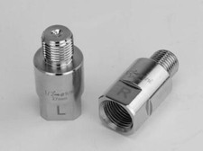 PRO Bike Bicycle Pedal Adapter Fits 1/2" Cranks 9/16" Bike Pedals, Chrome 27mm