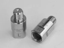 PRO+ Bike Bicycle Pedal Adapter Fits 1/2" Cranks  9/16" Bike Pedals, Chrome 27mm