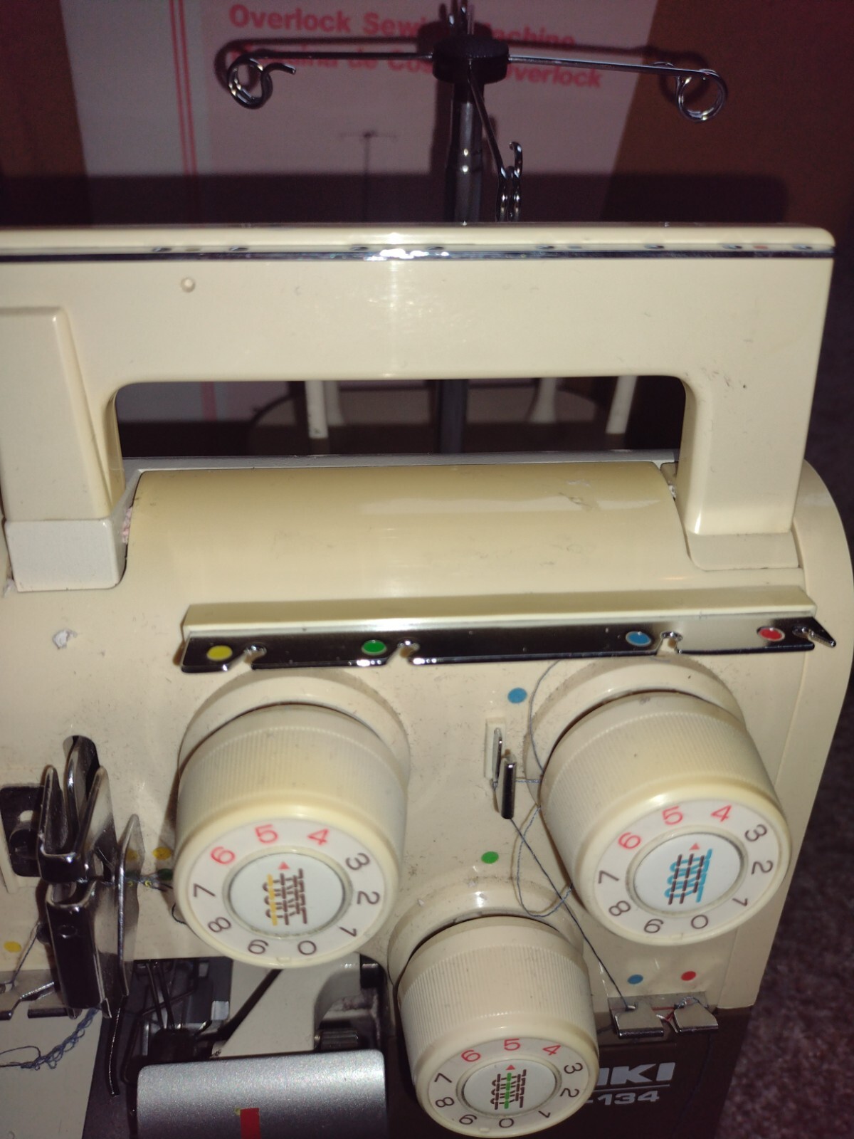 JUKI MO134 Quilt Overlock Pro Sewing Machine with Manual Access BOX