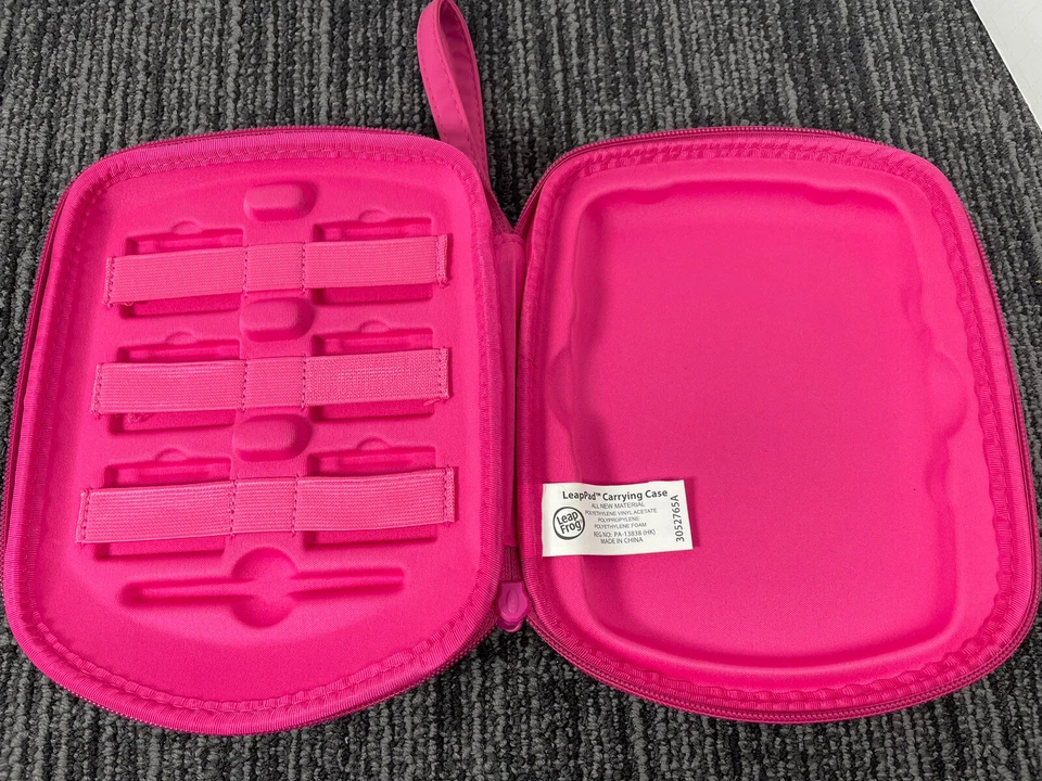 🔥 LeapFrog • LeapPad 2 • Barbie Case Hard Shell Travel Pink • Case Only - Image 3 of 4