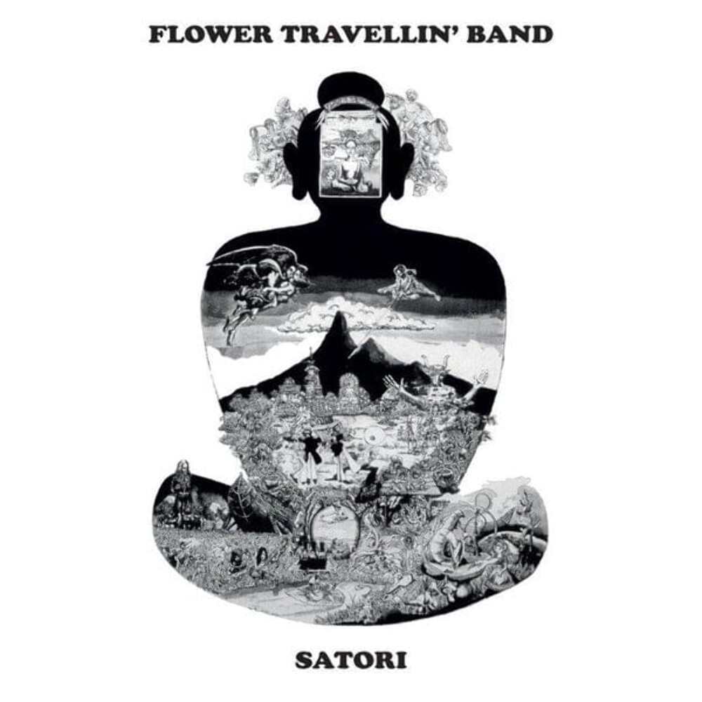 Flower Travellin' Band LP Satori Anywhere – Japan FLOWER BAND