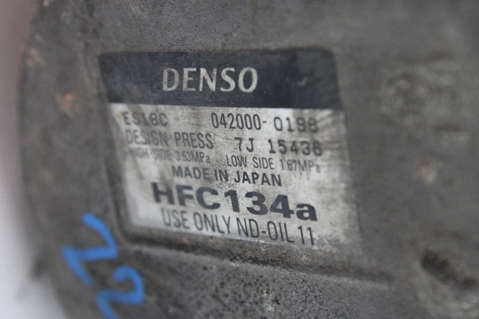 Toyota Prius 2008 bomba de aire acondicionado compresor de aire acondicionado 042000 0198 OEM 05 06 07 08 09 Foto 4 de 4