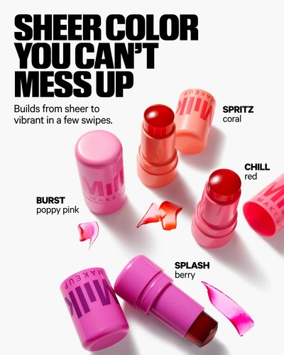 B.Pure Lip Jelly & Cheek Tint (Coral) | 0.28 oz| Milk Makeup Dupe (Spritz)