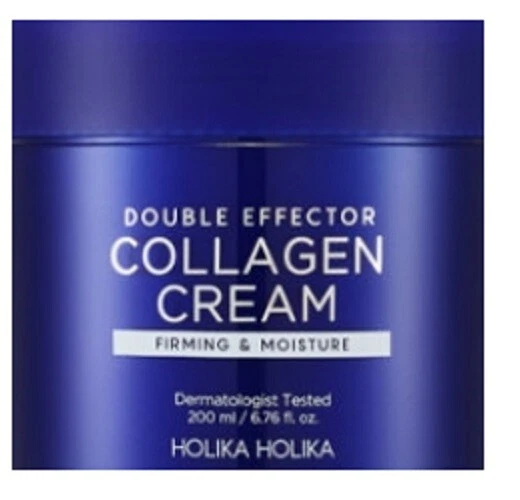 Holika Holika Doble Efecto Colágeno Crema 200ml Anti Envejecimiento Hidratante Foto 2 de 2