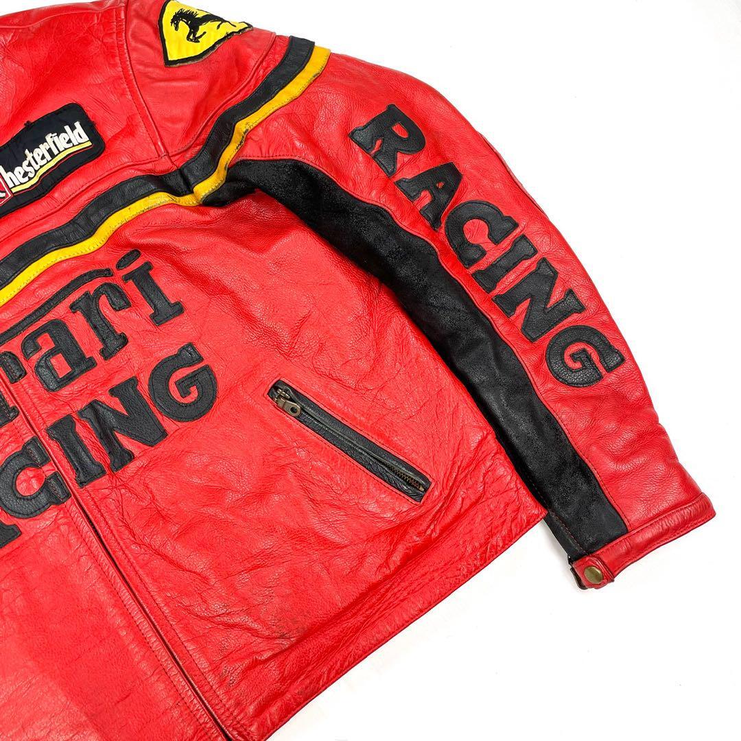 Ferrariレーシングジャケット Ferrari（フェラーリ） 中綿入り レーシングジャケット メンズ