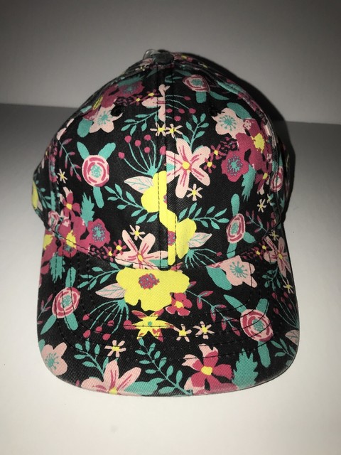 ladies floral baseball caps