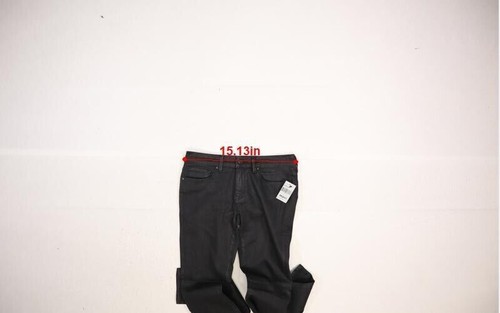 Mavi Adriana Mid Rise Super Skinny Denim Black Jeans Stretch Womens 27/33 - Picture 6 of 14