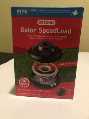 Oregon Gator Speedload Trimmer Head & Line Replacement System Line 24-200-R