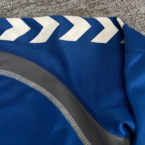 Hummel Mens Small Tracksuit Top Blue Top Full Zip Excellent Condition Mod 59110 - Picture 9 of 20