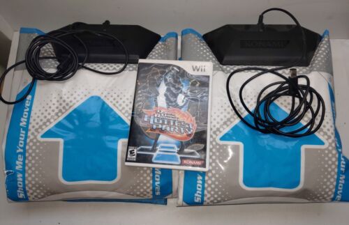 Nintendo Wii Dance Dance Revolution Hottest Party DDR Game and 2x Mat, by Konami