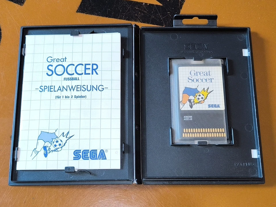 ## SEGA Master System Card - Great Soccer (dt. Cover) - TOP ## - Bild 2 von 2