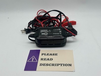 NOCO GENIUS5 6V and 12V 5A Battery Charger READ/FOR PARTS