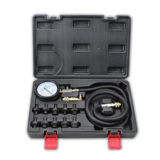 Oil Pressure Tester Kit 0-140 PSI, Professional Engine Oil Pressure Gauge Dia...