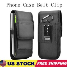 Phone Holster For iPhone 17 16 16E 15 14 13 Pro Max Belt Clip Pouch Nylon Case