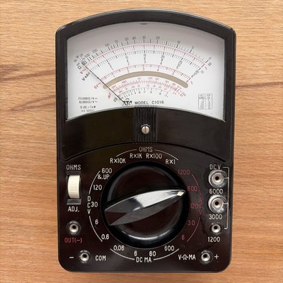 TTC Multimeter Model C1016 Vielfach-Messgerät Made In Japan Rarität!!! 1960er