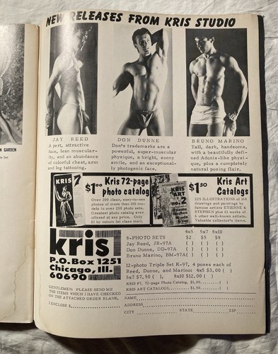 Vintage Men's Muscle Mag, Muscles A Go-Go, 1966 RAR - Bild 5 von 7