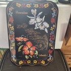 Mid Century Souvenir Metal Serving Tray Hawaiian islands — photo 1