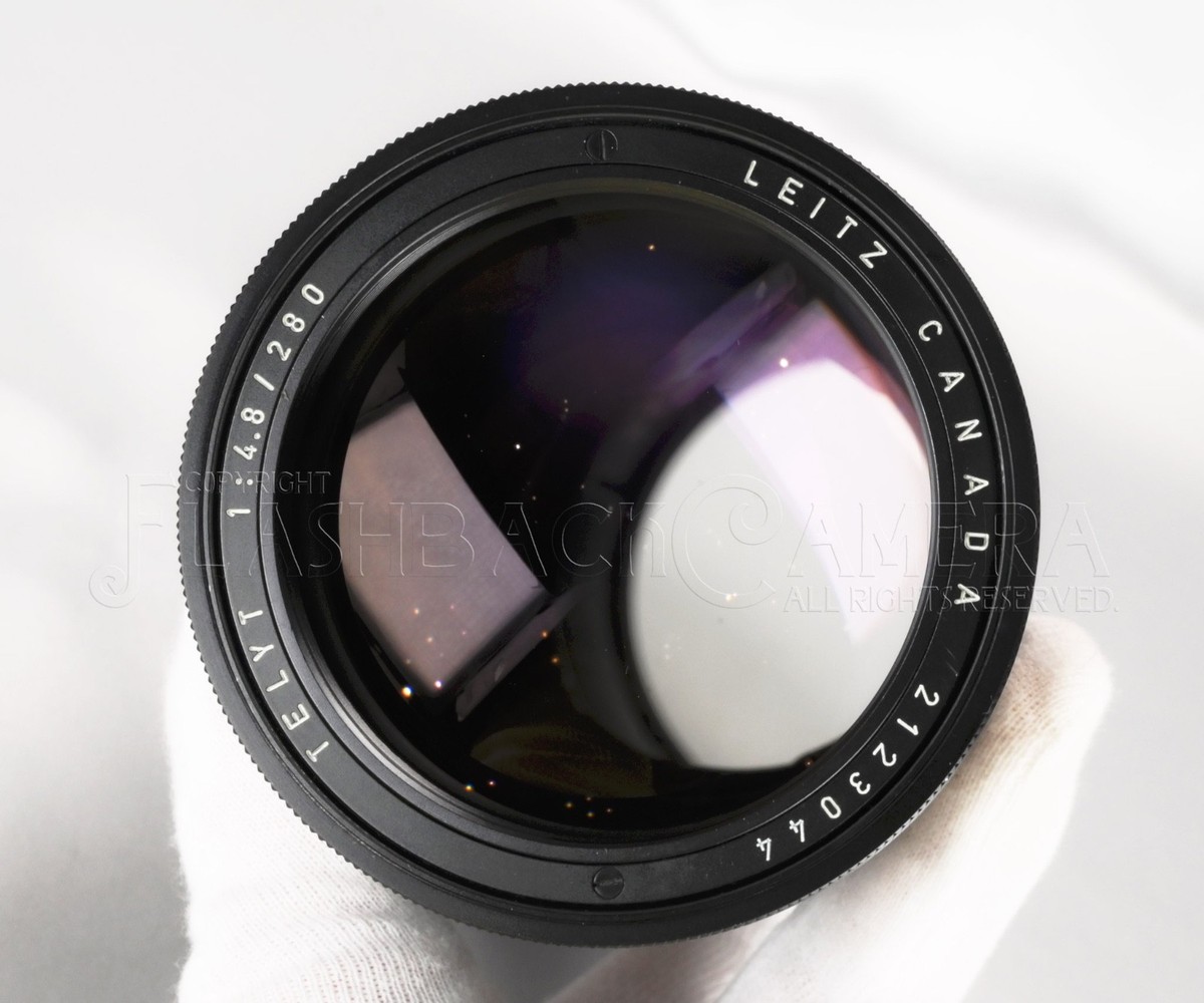 RARE * Telyt 280mm f4.8 for Visoflex w/ Focorapid Leica Telephoto