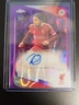 2025-26 Topps Chrome UEFA Club Competitions  RC Purple Lava RIO NGUMOHA 53/75