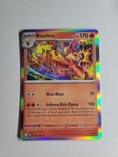 1x Blaziken 42/182 NM Rare Holo Destined Rivals Pokemon TCG