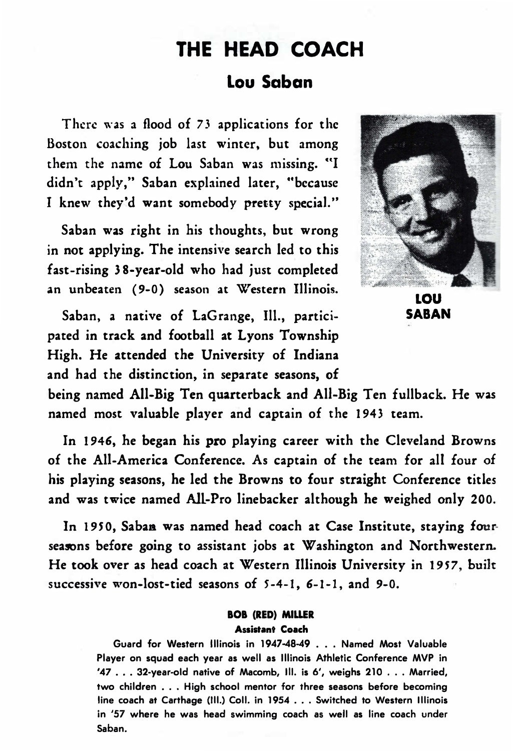 1960 Boston Patriots Media Guide Roster - 36-page AFL NFL Football Press Reprint